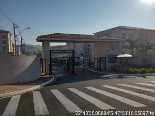 Apartamento, 55,01 m2 de área total, 48,79 m2 de área privativa, 2 qts, WC, sl, cozinha, 1 vaga de garagem. IPTU: 15073626308000 Matrícula: 81199 Ofício: 1. | Empreendimento: COND RES RUBI | Endereço: — leilão em Santa Bárbara D'Oeste/SP