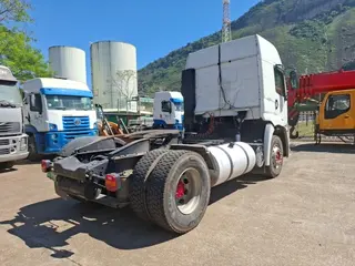 VW 19.320 CLC TT TRACAO CAMINHAO TRATOR 2008 / 2009 BRANCA DIESEL — leilão (foto 4)