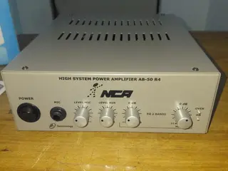 Aprox. 10 Amplificadores compactos Nca AB50 R4 — leilão em Macapá/AP