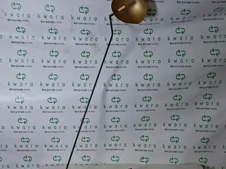 Arandela articulada Dome dourada e preta — leilão em Taboão Da Serra/SP