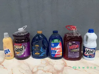 Aprox. 80 produtos de limpeza — leilão em Embu Das Artes/SP