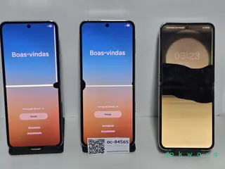 3 Celulares: Celular Galaxy Z Flip 5; celular Galaxy Z Flip 5 e celular Galaxy Z Flip 5 — leilão em Taboão Da Serra/SP