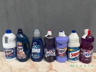 Aprox. 80 produtos de limpeza — leilão em Embu Das Artes/SP