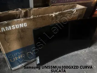 SUCATA - 01 UN. - TV SAMSUNG 55"- NO ESTADO — leilão