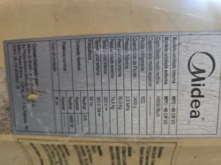 Ar-condicionado 48.000 Btus — leilão