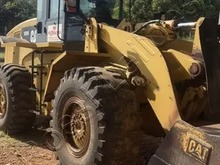 [ VÍDEOS ] PÁ CARREGADEIRA CATERPILLAR MOD.938H ANO 2008 — leilão