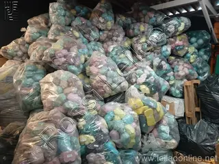 500 UNIDADES DE COFRINHOS DE PLÁSTICO INJETADO, SENDO MODELOS: PORQUINHOS, COELHINHOS, CARRINHO FUSCA E BOLINHAS DE FUTEBOL, ( SEM USO). — leilão (foto 8)