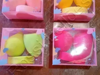 Lote com 120 kits de esponja , cada kit com 3 unid — leilão