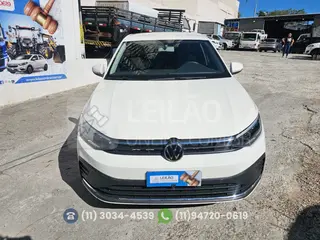 veja o vídeo!! VW/VIRTUS MB; 2024/2025; BRANCA; ALCO./GASOL. - FUNC. - IPVA 2026 OK - APROX. 4.600KM - FIPE APROX.: R$ 95.793,00 — leilão em SÃO PAULO/SP (foto 6)