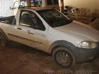 FIAT STRADA WORKING; ANO/MODELO: 2012/2013; BRANCA; FLEX; — leilão