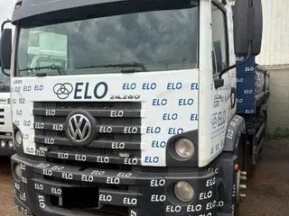 VEJA O VÍDEO!!! CAMINHÃO BASCULANTE VOLKSWAGEN 24.280 CRM 6X2, ANO: 2014/2014 - BRANCA - (REF.: 1503) - LOC. MATÃO/SP — leilão em MATÃO/SP