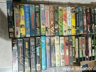 38 unidades de FITAS VHS GRAVADAS (no estado) CONFORME FOTO, RARIDADES/COLEÇÕES — leilão