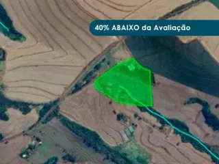 Área de 84.700 m² - Sítio São José - Cruzmaltina - PR — leilão em Cruzmaltina/PR