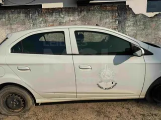 TEIXEIRÓPOLIS/GO - Chevrolet Onix 1.0MT LT, 2015/2015, FLEX, BRANCA — leilão em Teixeirópolis/RO (foto 2)