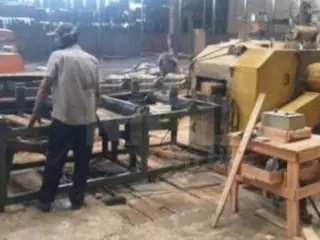 CARATINGA/MG - Máquina serra múltipla Vantec e 04 esteiras — leilão em Caratinga/MG