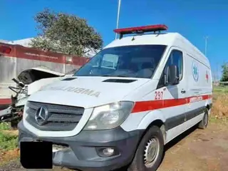 CACHOEIRINHA/RS - Mercedes Benz 415 Sprinter Alltech Ambulância, 2016/2017, DIESEL, BRANCA — leilão em Cachoeirinha/RS