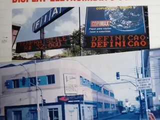 Rio Claro/SP- Outdoor, 16 linhas x 80 colunas, com software — leilão em Rio Claro/SP
