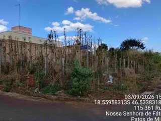 PATOS DE MINAS/MG - Lote urbano com área de 3.039,76 m², localizado no bairro Nossa Senhora de Fatima — leilão em Patos de Minas/MG (foto 10)