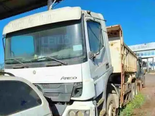 CACHOEIRINHA/RS - Carga Caminhão Mercedes Benz Atego 2429,2012/2012, DIESEL, BRANCA — leilão em Cachoeirinha/RS