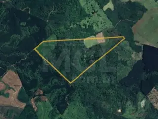 GUARAPUAVA/PR - Imóvel rural área 242.025m² no distrito de Guairacá. — leilão em Guairaçá/PR