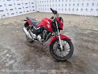 HONDA CG 160 FAN FLEX ANO 2023/2024 — leilão