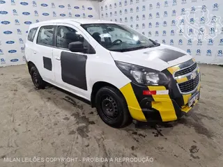 CHEV SPIN LS 1.8 E 5L FLEX 4P ANO 2018/2018 — leilão