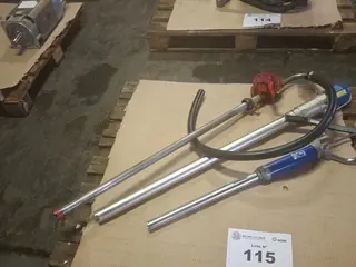 3 PC - BOMBA MANUAL E PNEUMATICA — leilão