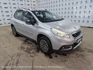 PEUGEOT 2008 ALLURE EAT6 1.6 FLEX 4P ANO 2018/2019 — leilão