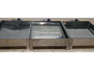 3 marmiteiros elétricos de mesa em aço inox,3 marmiteiros elétricos de mesa em aço inox — leilão em Guarulhos/SP (foto 4)