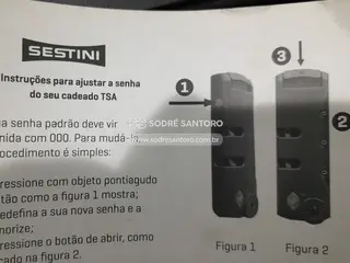 3 malas de viagem sestini p/m/g — leilão (foto 5)