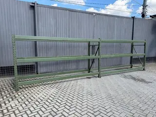 2 MODULOS DE PRATELEIRAS INDUSTRIAIS REFORÇADA DISTRIBUIDO EM 3 MONTANTES C/ APROX 2,00 MTS E 12 LONGARINAS C/ 3,50 MTS PERFAZENDO APROX 7,20 MTS LINEAR (Ref.: MCD-NV) — leilão em São Paulo (foto 6)