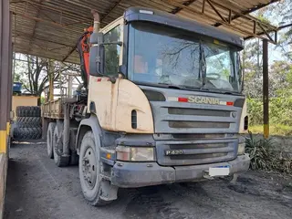 CAMINHÃO MUNCK CARGA SECA SCANIA P 420 B6X4, 2011/2012, Placa FINAL 9 (MG), (Ref.: CB8761) — leilão em Conselheiro Lafaiete/MG (foto 3)