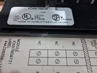 8 PÇS. MÓDULOS GE FANUC, IC697 BEM 713H, MDL341D, MDL250E, BEM733E E OUTROS (Ref.: 55) — leilão em Guarulhos (foto 17)