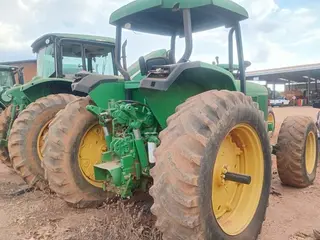TRATOR DE PNEUS JOHN DEERE 7505 4x4, ANO AQUIS.: 2004, SÉRIE: CQ7505A032054 (Ref: 58) — leilão em Sapezal/MT (foto 3)