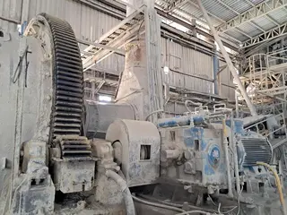 SISTEMA DE MOAGEM DE CIMENTO COM 02 MOINHOS DE BOLAS ATLAS E FURLAN, CAP. 8,5 TON./H, MOTORES WEG 300 E 400 HP, REDUTORES CESTARI E PTI, CLASSIFICADOR, FILTRO DE MANGAS, CCM E TRANSFORMADORES DE 2.500 E 150 KVA (Ref.: C / MOAGEM 1) — leilão em Açailândia/MA (foto 2)