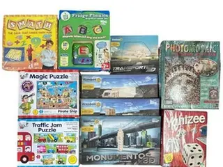 61 BRINQUEDOS DIVERSOS: QUEBRA-CABEÇA, MOCHILA COM CANECA, PELÚCIAS E OUTROS — leilão em São Caetano do Sul