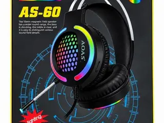 FONES DE OUVIDO GAMER A-60 COM FIO (40 PÇ) (Ref.: 18) — leilão em Goiânia/GO (foto 2)
