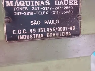 FURADEIRA DE BANCADA DEVER (Ref.: 201) — leilão em São Paulo (foto 3)