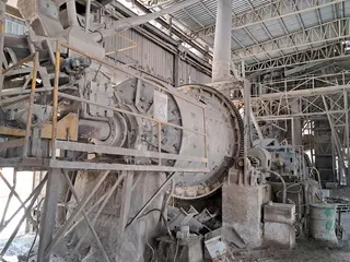 SISTEMA DE MOAGEM DE CIMENTO COM 02 MOINHOS DE BOLAS ATLAS E FURLAN, CAP. 8,5 TON./H, MOTORES WEG 300 E 400 HP, REDUTORES CESTARI E PTI, CLASSIFICADOR, FILTRO DE MANGAS, CCM E TRANSFORMADORES DE 2.500 E 150 KVA (Ref.: C / MOAGEM 1) — leilão em Açailândia/MA