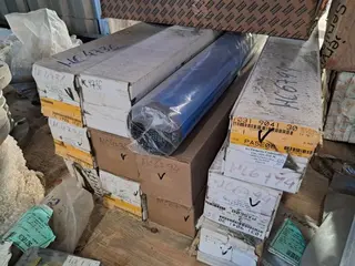 ELEMENTOS FILTRANTES: FILTROS COALESCENTES, FILTROS EM AÇO INOX, LONAS FILTRO PRENSA E OUTROS — leilão em Maracás/BA (foto 3)
