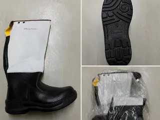 62 PARES DE BOTAS DE COURO E BOTAS PVC — leilão em Brasília/DF
