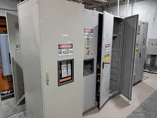SISTEMA DE MOAGEM DE CIMENTO COM 02 MOINHOS DE BOLAS ATLAS E FURLAN, CAP. 8,5 TON./H, MOTORES WEG 300 E 400 HP, REDUTORES CESTARI E PTI, CLASSIFICADOR, FILTRO DE MANGAS, CCM E TRANSFORMADORES DE 2.500 E 150 KVA (Ref.: C / MOAGEM 1) — leilão em Açailândia/MA (foto 28)