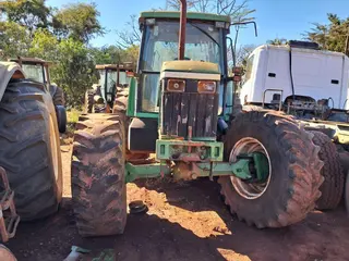 TRATOR DE PNEUS JOHN DEERE 7505 4x4, ANO AQUIS.: 2005, SÉRIE: CQ7505A033164 (Ref: 2195) — leilão em São João da Boa Vista/SP (foto 3)