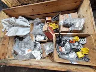 ESTEIRAS MODULARES, CORREIAS DE TRANSPORTE P/ BORRACHA, CONECTORES, SUCATA FERROSA/ALUMÍNIO E OUTROS (Ref.: JAA) — leilão em Camaçari/BA (foto 43)