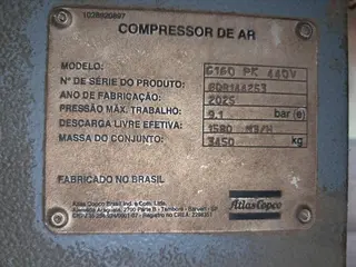 CONJUNTO DE UTILIDADES INDUSTRIAIS COM COMPRESSOR ATLAS COPCO G 160, SECADOR DE AR F 600, BALANÇA RODOVIÁRIA JUNDIAÍ 120 TON., SISTEMA DE COMBATE A INCÊNDIO E RESERVATÓRIOS METÁLICOS (Ref.: I / PERIFÉRICOS COMPARTILHADOS) — leilão em Açailândia/MA (foto 10)