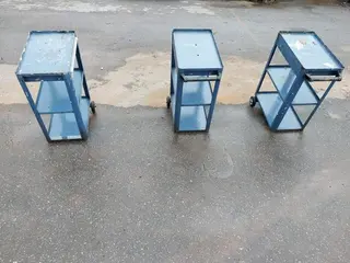 3 CARROS DE FERRAMENTAS PARA MANUTENÇÃO (Ref.: 20409) — leilão em São Paulo