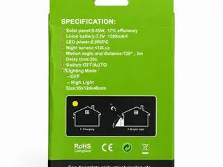 APROX. 251 LUMINÁRIAS SOLARES LUZ LED COM SENSOR DE PRESENÇA (Ref.: 2) — leilão em Goiânia/GO
