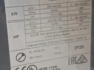 INVERSOR DE FREQUÊNCIA SCHNEIDER ALTIVAR 340, 75HP, ATV340D55N4E, (NOVO, SEM USO) (Ref.: 83) — leilão em Guarulhos (foto 8)