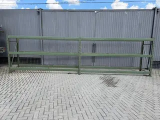 2 MODULOS DE PRATELEIRAS INDUSTRIAIS REFORÇADA DISTRIBUIDO EM 3 MONTANTES C/ APROX 2,00 MTS E 12 LONGARINAS C/ 3,50 MTS PERFAZENDO APROX 7,20 MTS LINEAR (Ref.: MCD-NV) — leilão em São Paulo (foto 4)