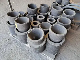 PEÇAS P/ BOMBAS WEIR: BUCHAS, EIXOS, RALOS, SEDES, REVESTIMENTOS E OUTROS (APROX. 99 PÇS) — leilão em Maracás/BA (foto 24)
